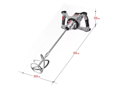 Миксер строительный 2 скорости МР-1600-2 серия МАСТЕР купить в Ханты-Мансийске