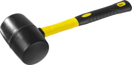 Киянка STAYER &quot;PROFESSIONAL&quot; резиновая ЧЕРНАЯ, с фиберглассовой ручкой, 900г 2054-90 купить в Ханты-Мансийске