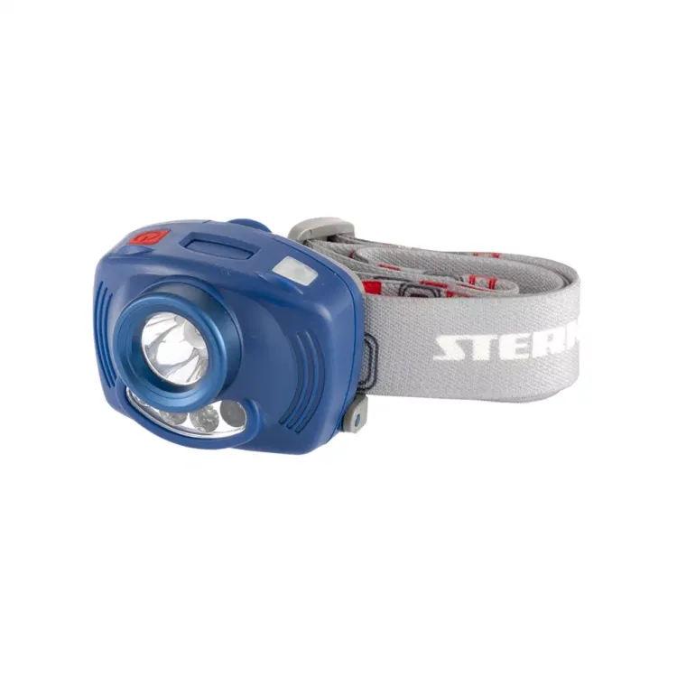 Фонарь налобный Extreme ABS 3 режима ИК сенсор CREE XP-E LED 3 Вт 120 Лм + 2 red 8 ч 3хААА Stern 90566 купить в Ханты-Мансийске