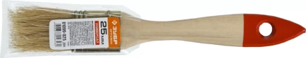 Кисть плоская ЗУБР &quot;УНИВЕРСАЛ-ОПТИМА&quot;, светлая щетина, деревянная ручка, 25мм 01099-025_z01 купить в Ханты-Мансийске