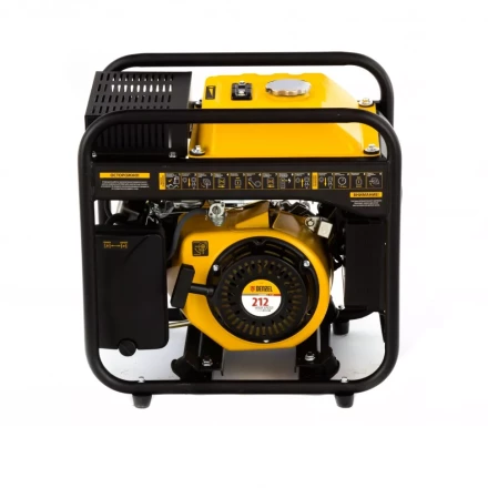 Генератор инверторный GT-2500iF, 2.5 кВт, 230 В, бак 5 л, открытый корпус, ручной старт Denzel 94704 купить в Ханты-Мансийске