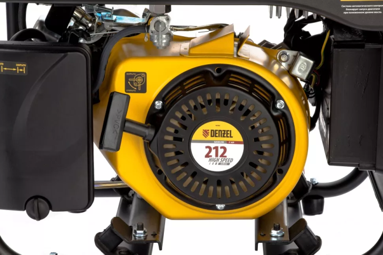 Генератор инверторный GT-2500iF, 2.5 кВт, 230 В, бак 5 л, открытый корпус, ручной старт Denzel 94704 купить в Ханты-Мансийске