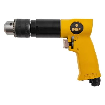 Пневматическая дрель Denzel 57478 PD500, 500 об/мин, 114 л/мин, 13 мм купить в Ханты-Мансийске