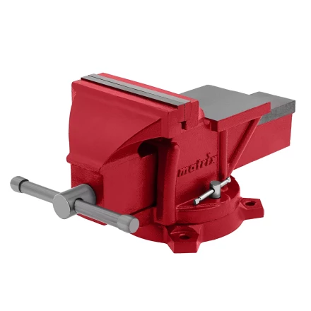 Тиски слесарные, 150 мм, поворотные, с наковальней// Matrix 18602 купить в Ханты-Мансийске