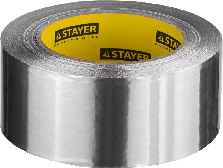 Алюминиевая лента, STAYER Professional 12268-75-50, до 120°С, 50мкм, 75мм х 50м 12268-75-50 купить в Ханты-Мансийске