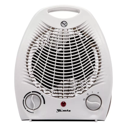 Тепловентилятор электрический, спиральный MTX FHS-2000, 3 режима, вентилятор, нагрев 1000/2000 Вт, 96413 купить в Ханты-Мансийске