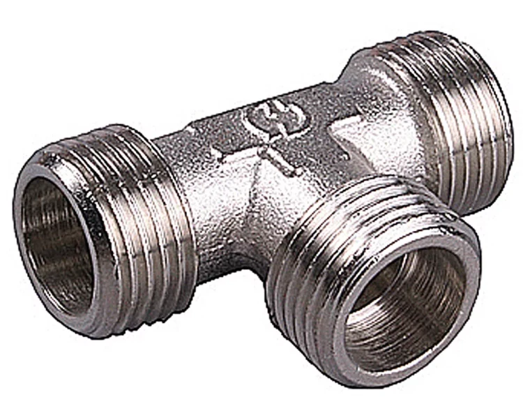 Тройник GENERAL FITTINGS никелированная латунь, ш/ш/ш, 3/4" 51051-3/4 купить в Ханты-Мансийске