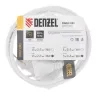 Шнур сетевой Denzel Energy Series, ПВС, 1,5 м, 2 x 1 мм, с неразборной вилкой, белый, 3 м, 37660 купить в Ханты-Мансийске