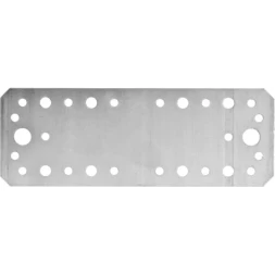 Крепежная пластина ЗУБР "МАСТЕР", 180х65мм, 20шт 310235-180-65