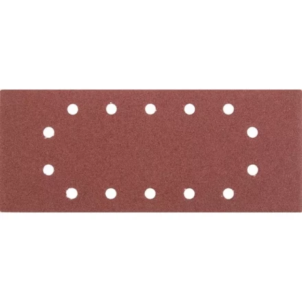 Лист шлифовальный универсальный STAYER &quot;MASTER&quot; на зажимах, 14 отверстий по периметру, для ПШМ, Р100, 115х280мм, 5шт 35469-100 купить в Ханты-Мансийске