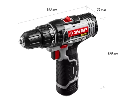 Дрель-шуруповерт 2 АКБ ДШЛ-121 КН серия СТАНДАРТ купить в Ханты-Мансийске