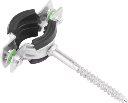 ЗУБР. Хомут трубный оцинкованный, с шурупом, 1/2&quot;, 150шт 37854-20-24-150 купить в Ханты-Мансийске