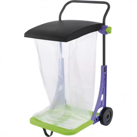 Тележка под мусорные пакеты с крышкой 1 пакет в комплекте Palisad 68933 купить в Ханты-Мансийске