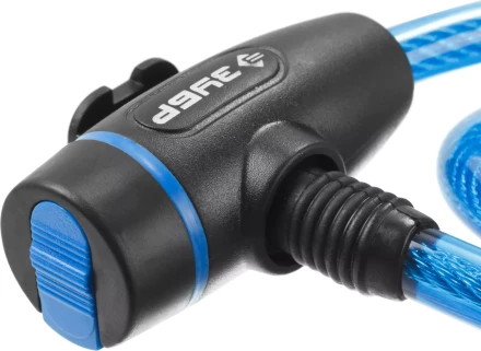 Замок ЗУБР &quot;ПРОФЕССИОНАЛ&quot;, тросовый, 3 ключа в комплекте, длина троса 650мм, d 10мм 37261-65_z01 купить в Ханты-Мансийске