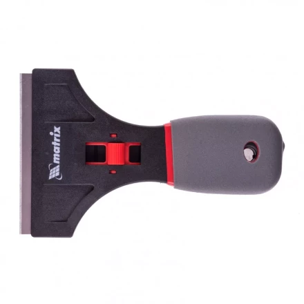 Скребок с обрезиненной рукояткой выдвижное сменное лезвие Matrix 79548 купить в Ханты-Мансийске