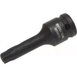 Торцовая головка KRAFTOOL &quot;INDUSTRIE QUALITAT&quot; ударная (1/2&quot;), TORX, Cr-Mo, фосфатированная, T55 27952-55_z01