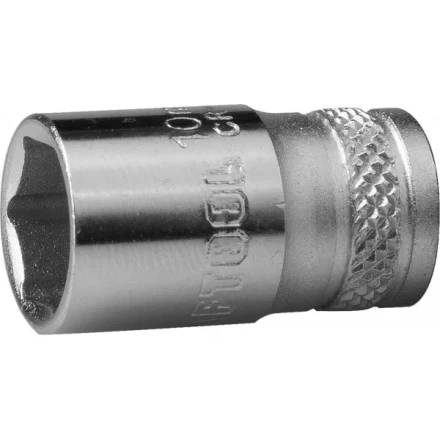 Торцовая головка KRAFTOOL "INDUSTRIE QUALITAT", Cr-V, FLANK, хромосатинированная, 1/4", 10 мм 27815-10_z01 купить в Ханты-Мансийске