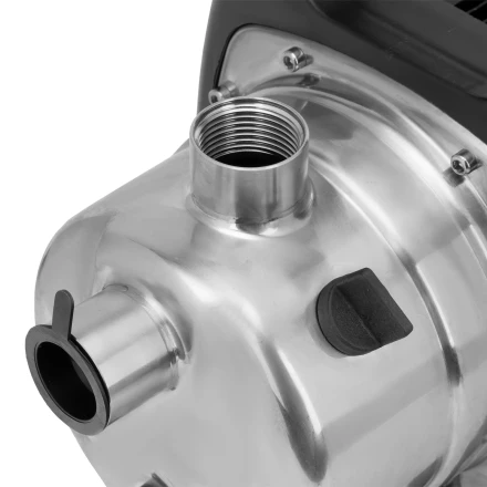 Садовый поверхностный насос Denzel GPL800Х 97302, 800 Вт, 3200 л/ч, подъем 42 м, нержавейка купить в Ханты-Мансийске