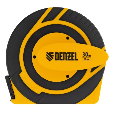 Рулетка геодезическая Denzel 30 м х 15 мм, закрытый корпус, фиберглассовая лента 31291 купить в Ханты-Мансийске