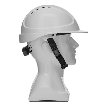 Каска защитная ударопрочная Denzel 89204, ABS/PC, плавная регулировка, модель «Форвард» (К-05),белая купить в Ханты-Мансийске