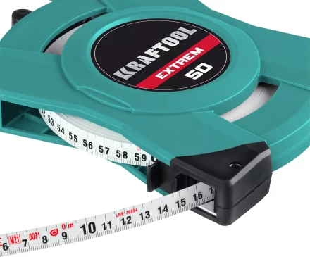 Мерная лента геодезическая со стальным нейлоновым полотном и х4 смоткой 34185-50 купить в Ханты-Мансийске