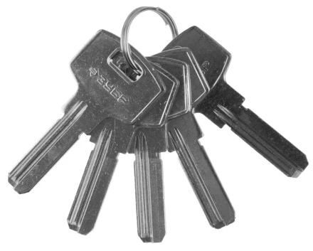 Заготовка ключа ЗУБР "ЭКСПЕРТ" для цилиндровых механизмов, компьютерный тип, 5 шт. 52196_z01 купить в Ханты-Мансийске