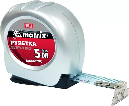 Рулетка Magnetic 7,5 м х 25 мм магнитный зацеп  MATRIX 31012 купить в Ханты-Мансийске