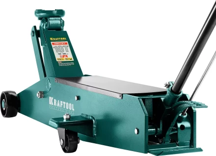 Домкрат гидравлический подкатной &quot;High-Lift&quot;, удлиненный, 10т, 160-560мм, KRAFTOOL 43455-10 43455-10 купить в Ханты-Мансийске