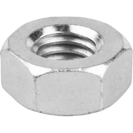 Гайка ЗУБР &quot;МАСТЕР&quot; шестигранная ГОСТ 5927-70, класс прочности 6, оцинкованная,  M10, 5кг 303550-10 купить в Ханты-Мансийске