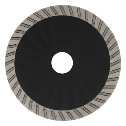 Диск алмазный отрезной ф125 х 22,2 мм, Турбо, сухое резание, HWD92// Denzel 731080 купить в Ханты-Мансийске