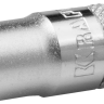 Торцовая головка KRAFTOOL "INDUSTRIE QUALITAT", Cr-V, FLANK, хромосатинированная, 1/4", 6 мм 27815-06_z01 купить в Ханты-Мансийске