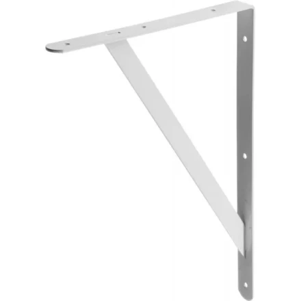 Уголок-кронштейн STAYER &quot;MASTER&quot;, усиленный, 400х280х30х4мм, белый 37423-1 купить в Ханты-Мансийске