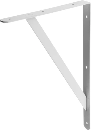 Уголок-кронштейн STAYER &quot;MASTER&quot;, усиленный, 400х280х30х4мм, белый 37423-1 купить в Ханты-Мансийске