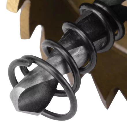 Коронка по металлу HSS, 28 мм, нитридтитановое покрытие Denzel 724106 купить в Ханты-Мансийске