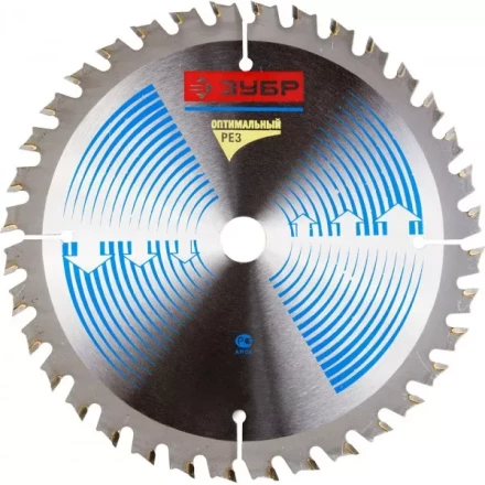 Диск пильный ЗУБР &quot;ЭКСПЕРТ&quot; &quot;Оптимальный рез&quot; по дереву, 140х12,7мм, 24Т 36903-140-12.7-24 купить в Ханты-Мансийске