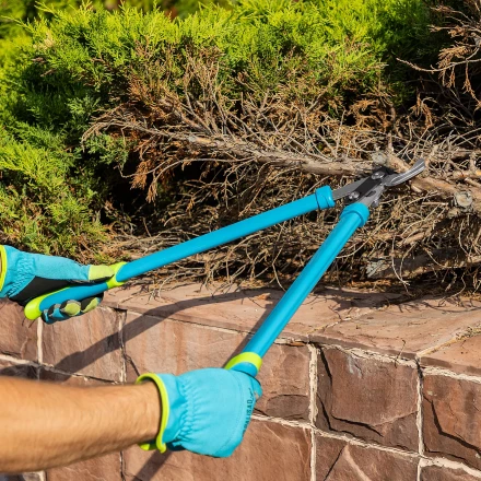 Сучкорез прямого реза Palisad 605987, 610 мм, двухрычажный механизм, двухкомпонентные рукоятки, LUXE купить в Ханты-Мансийске