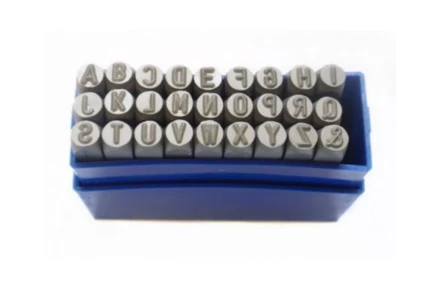 Клеймо буквенное 4мм латиница купить в Ханты-Мансийске