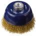 DEXX. Щетка чашечная для УШМ, витая стальная латунированная проволока 0,3мм, 100ммхМ14 35103-100 купить в Ханты-Мансийске