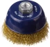 DEXX. Щетка чашечная для УШМ, витая стальная латунированная проволока 0,3мм, 100ммхМ14 35103-100 купить в Ханты-Мансийске