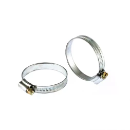 Хомуты металлические червячные 44-64 мм ширина 12 мм английский тип W1 2 шт Сибртех 47670