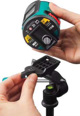 Нивелир лазерный линейный с держателем HC-1 и элевационным штативом ST-110 (35-110см), в кейcе, KRAFTOOL 34700-4 купить в Ханты-Мансийске