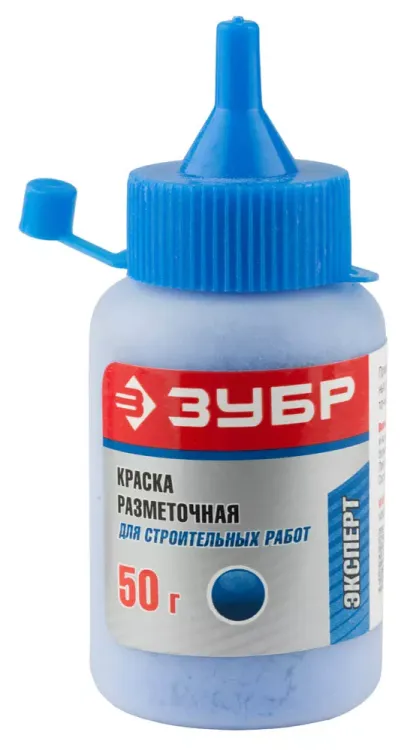 Краска ЗУБР разметочная для строительных работ, синяя, 50г 4-06405-1_z01 купить в Ханты-Мансийске