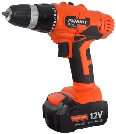 Аккумуляторная дрель -шуруповерт BR 120 PATRIOT купить в Ханты-Мансийске