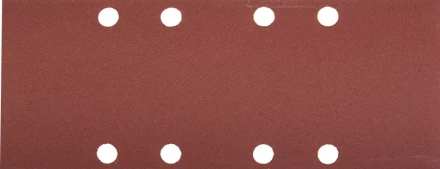 Лист шлифовальный ЗУБР &quot;МАСТЕР&quot;, 8 отверстий, для ПШМ на зажимах, Р320, 93х230мм, 5шт 35591-320 купить в Ханты-Мансийске