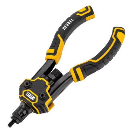 Заклепочник для резьбовых заклепок Denzel 40501, двуручный, заклепки М3, М4, М5, М6, М8, М10, M12 купить в Ханты-Мансийске