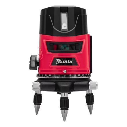Лазерный уровень MTX CRX-30G, 30 м, зеленый луч, батарейки, резьба 5/8&quot; 35032 купить в Ханты-Мансийске