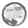 Шнур сетевой Denzel Energy Series, ПВС, 1,5 м, 3 x 1 мм, с неразборной вилкой, черный, 3 м, 37663 купить в Ханты-Мансийске