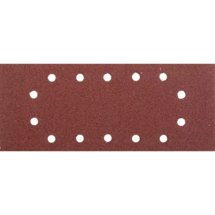 Лист шлифовальный универсальный STAYER &quot;MASTER&quot; на зажимах, 14 отверстий по периметру, для ПШМ, Р40, 115х280мм, 5шт 35469-040 купить в Ханты-Мансийске