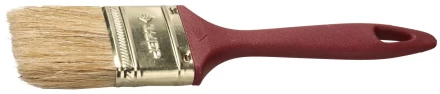 Кисть плоская ЗУБР &quot;УНИВЕРСАЛ-МАСТЕР&quot; &quot;КП-11&quot;, натуральная щетина, пластмассовая ручка, 100мм 4-01011-100 купить в Ханты-Мансийске
