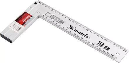 Угольник 300 мм алюминиевый литой  MATRIX 32472 купить в Ханты-Мансийске